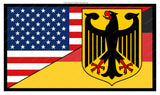 Germany USA American World Country Flag V01 Vinyl Sticker Decal 3.5" - OwnTheAvenue