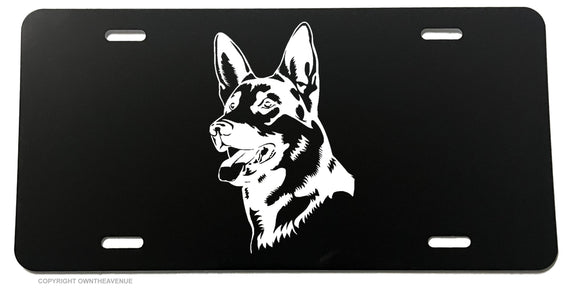 German Shepherd Dog Puppy Love License Plate Cover Model-018 - OwnTheAvenue