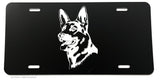 German Shepherd Dog Puppy Love License Plate Cover Model-018 - OwnTheAvenue