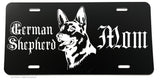 German Shepherd Mom Dog Puppy Love License Plate Cover Model-018 - OwnTheAvenue