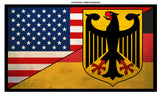 Germany USA American World Country Flag Vintage Style Sticker Decal 3.5" - OwnTheAvenue