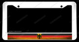 German Germany World Country Flag Vintage Style License Plate Frame - OwnTheAvenue