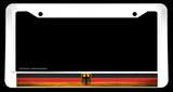 German Germany World Country Flag Vintage Style License Plate Frame - OwnTheAvenue