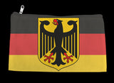 German Germany World Country Flag Eagle Make Up Purse Bag