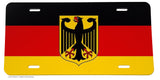 Germany German Euro Flag Car Truck License Plate Cover Model-764 - OwnTheAvenue