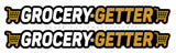2Pcs Grocery Getter Humor Joke JDM Drifting Racing Vinyl Sticker Decals 5" - OwnTheAvenue