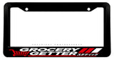 Grocery Getter JDM Racing Drifting Japanese Kanji Joke Humor License Plate Frame - OwnTheAvenue