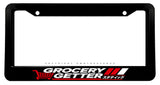 Grocery Getter JDM Racing Drifting Japanese Kanji Humor Model V01 License Plate Frame - OwnTheAvenue