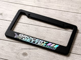 Grocery Getter JDM Race Drift Japanese Kanji Holographic License Plate Frame