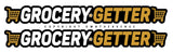 2Pcs Grocery Getter Humor Joke JDM Drifting Racing Vinyl Sticker Decals 5" - OwnTheAvenue