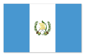 Guatemalan Guatemala Country Car Truck Window gtm coa Vinyl Sticker Decal 4"