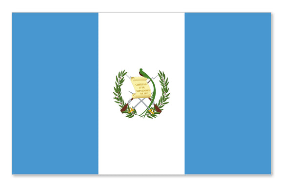 Guatemalan Guatemala Country Car Truck Window gtm coa Vinyl Sticker Decal 4