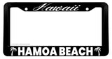 Hamoa Beach Hawaii HI License Plate Frame - OwnTheAvenue