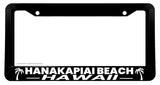 Hanakapiai Beach Hawaii HI V01 Model License Plate Frame - OwnTheAvenue