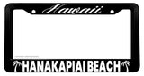 Hanakapiai Beach Hawaii HI License Plate Frame - OwnTheAvenue