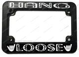 Hang Loose Shaka Hawaii Hawaiian Motorcycle License Plate Frame