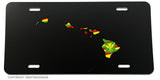 Hawaii Flag Hawaiian Island Map Truck Car License Plate Cover Model V01 - OwnTheAvenue