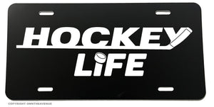 Hockey Life Car Truck SUV Auto License Plate
