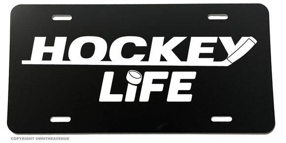 Hockey Life Car Truck SUV Auto License Plate
