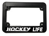 Hockey Life Motorcycle License Plate Frame