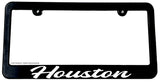 Houston Slim License Plate Frame - OwnTheAvenue