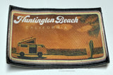 Huntington Beach California Vintage Style Iron On Patch - OwnTheAvenue