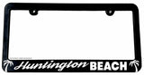 Huntington Beach Classic Style Car Truck SUV Auto License Plate Frame - OwnTheAvenue