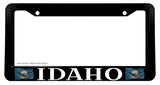 Idaho Wavey Original Vintage Style Flag License Plate Frame - OwnTheAvenue