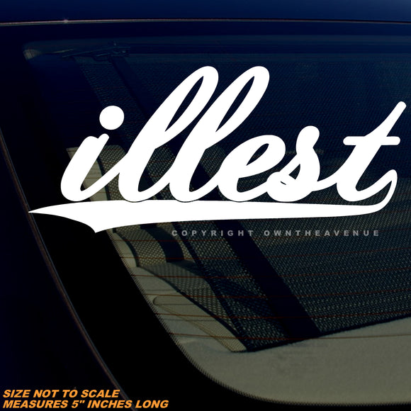 illest JDM Racing Drifting Vinyl Sticker Decal 5