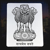 India Coat of Arms Mouse Pad