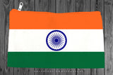 India Flag Purse Make Up Bag