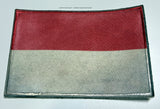 Indonesia Indonesian World Country Flag Vintage Style Iron On Patch - OwnTheAvenue
