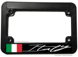 Italy Italian World Country Flag Racing Motorcycle License Plate Frame - OwnTheAvenue