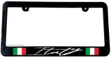 Italy Italian World Country Flag Euro Racing Slim License Plate Frame - OwnTheAvenue