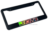 Sticker Bombing Bomb Style Holographic JDM Racing Drifting License Plate Frame