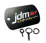 JDM Racing Drifting Kanji Japan Japanese Keychain Necklace Metal Tag - OwnTheAvenue