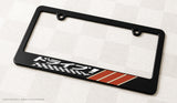 Drive Japanese JDM Drifting Racing Sport Stripes Slim License Plate Frame