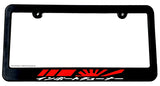 Japanese Kanji Rising Sun Racing Sport Stripes Slim License Plate Frame - OwnTheAvenue
