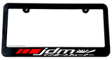 JDM Kanji Rising Sun Racing Sport Stripes Slim Plastic License Plate Frame - OwnTheAvenue