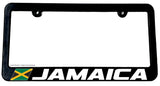 Jamaica Jamaican Flag Racing Sport Stripe Slim License Plate Frame - OwnTheAvenue