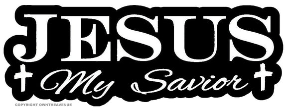 Jesus - My Savior Christian Cross Christ Car Truck Laptop Sticker Decal 6