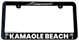 Kamaole Beach Hawaii HI Slim Style License Plate Frame - OwnTheAvenue