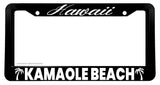 Kamaole Beach Hawaii HI License Plate Frame - OwnTheAvenue