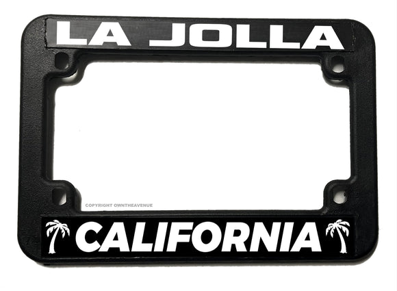 La Jolla San Diego California Motorcycle License Plate Frame