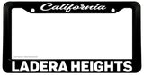 Ladera Heights California License Plate Frame - OwnTheAvenue