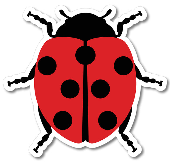 Ladybug Insect Lady Bug Car Truck Window Bumper Laptop Cup Cooler Sticker Decal - OwnTheAvenue