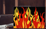 Flames Fire Vinyl Skin Wrap Sticker For Laptop Tablets - OwnTheAvenue