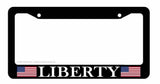 Liberty American Flag Patriotic Car Truck License Plate Frame - OwnTheAvenue