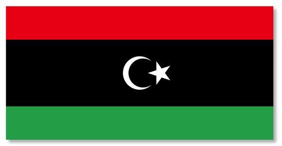 Libya Country Flag Car Truck Window Bumper Laptop Cup Cooler Sticker Decal 4