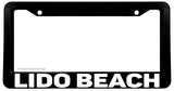 Lido Beach License Plate Frame - OwnTheAvenue